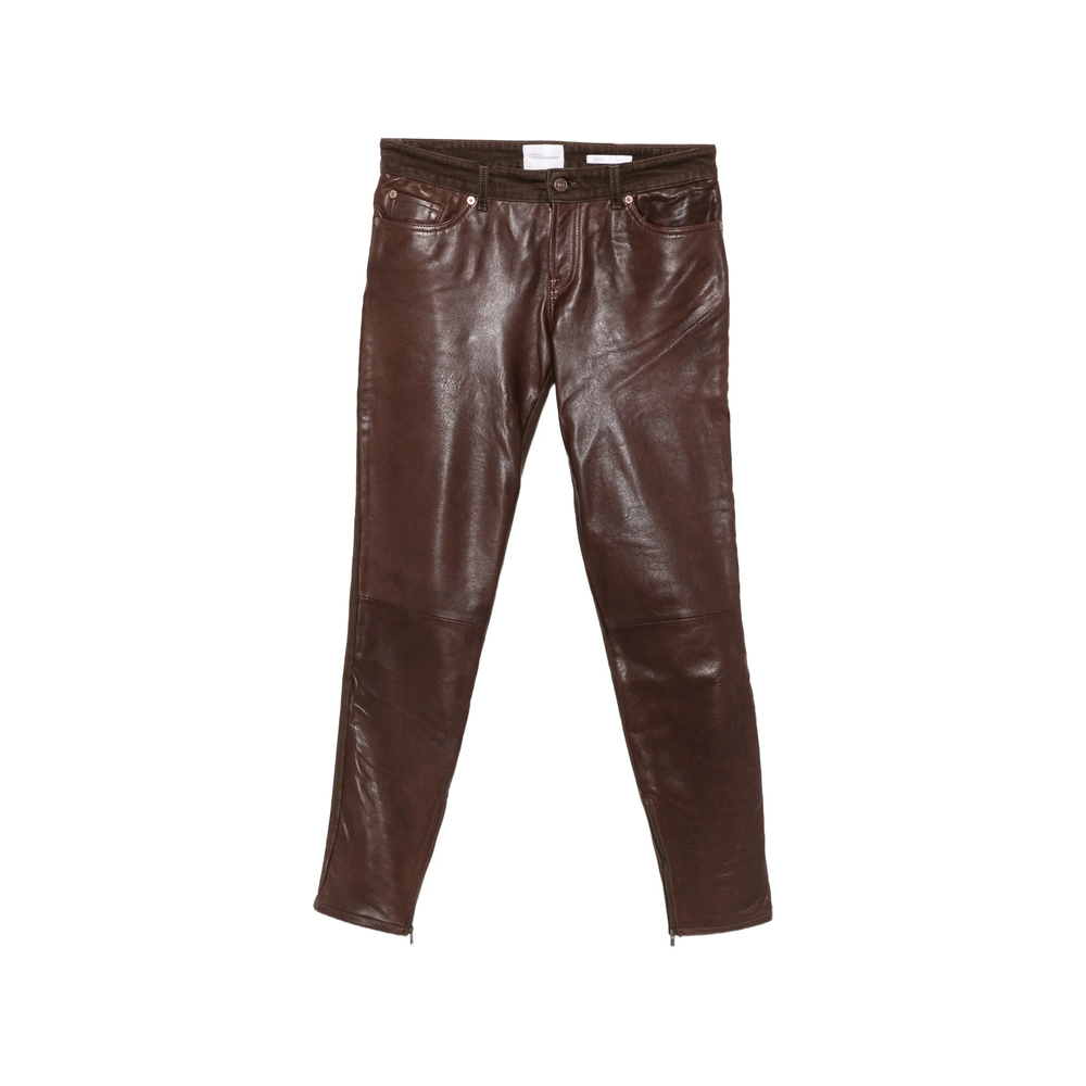 Coated Slim-Fit Jeans