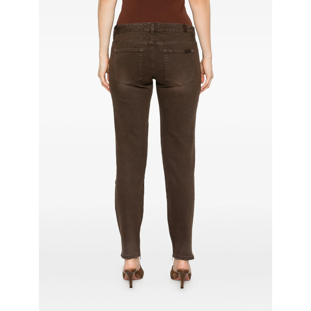 Coated Slim-Fit Jeans