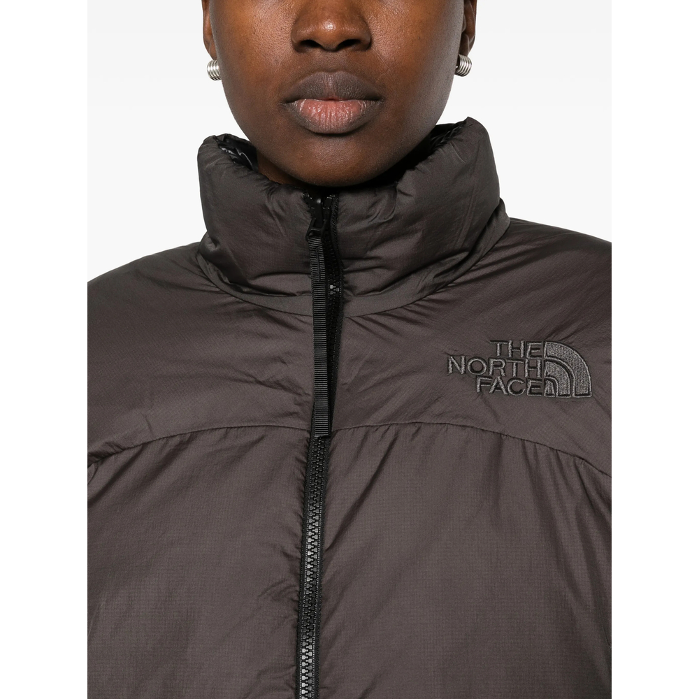 Logo-Embroidered Reversible Puffer Jacket
