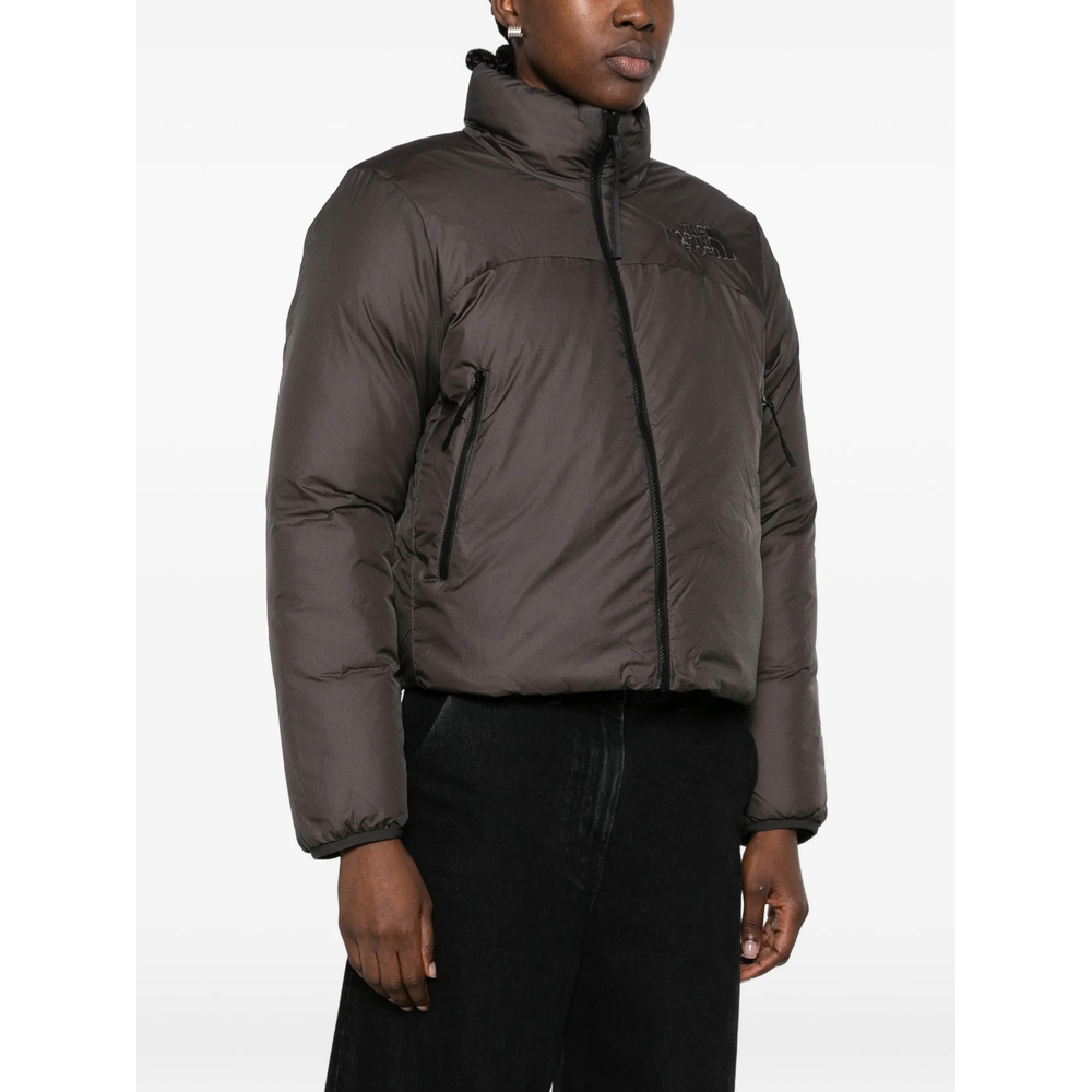 Logo-Embroidered Reversible Puffer Jacket