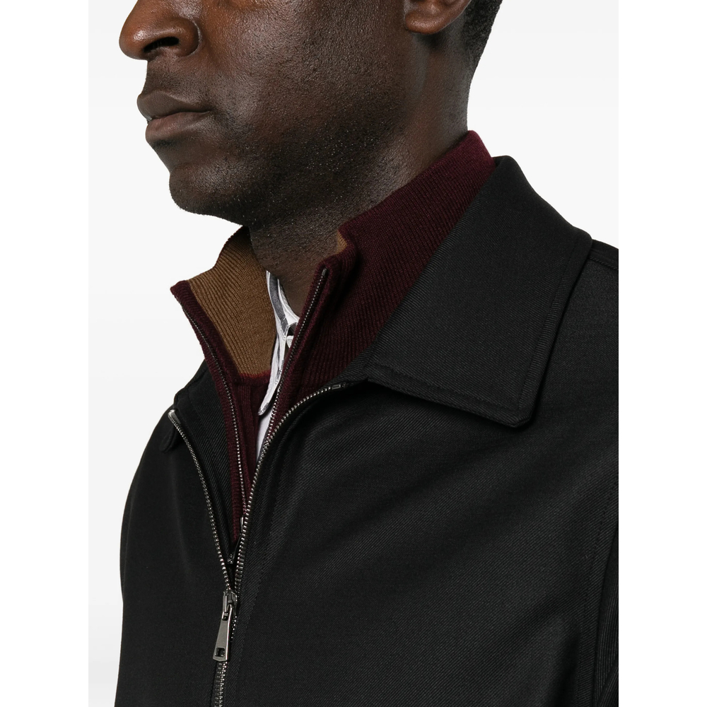 Zip-Up Flap-Pocket Jacket