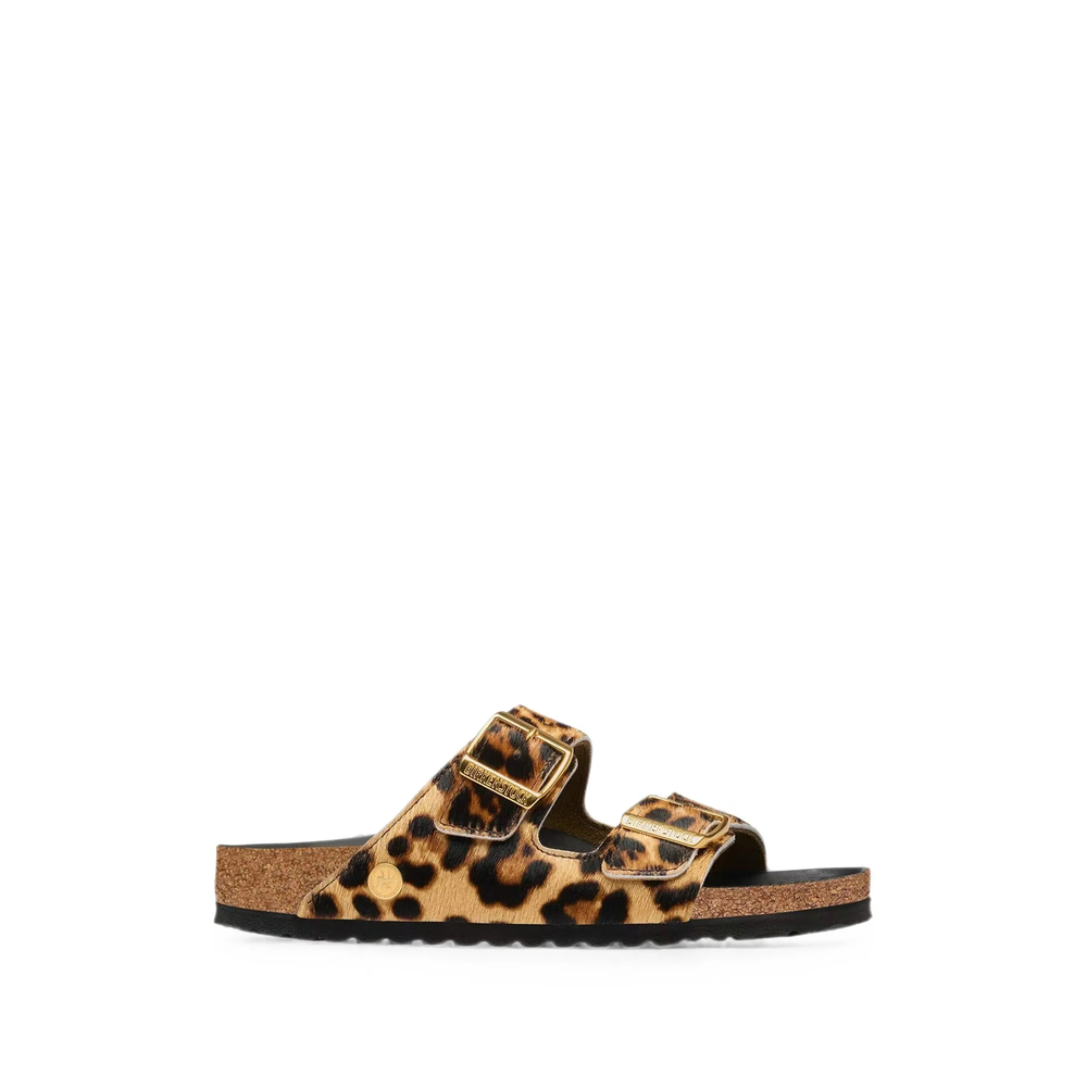 Birkenstock Arizona Leopard-print Sandals