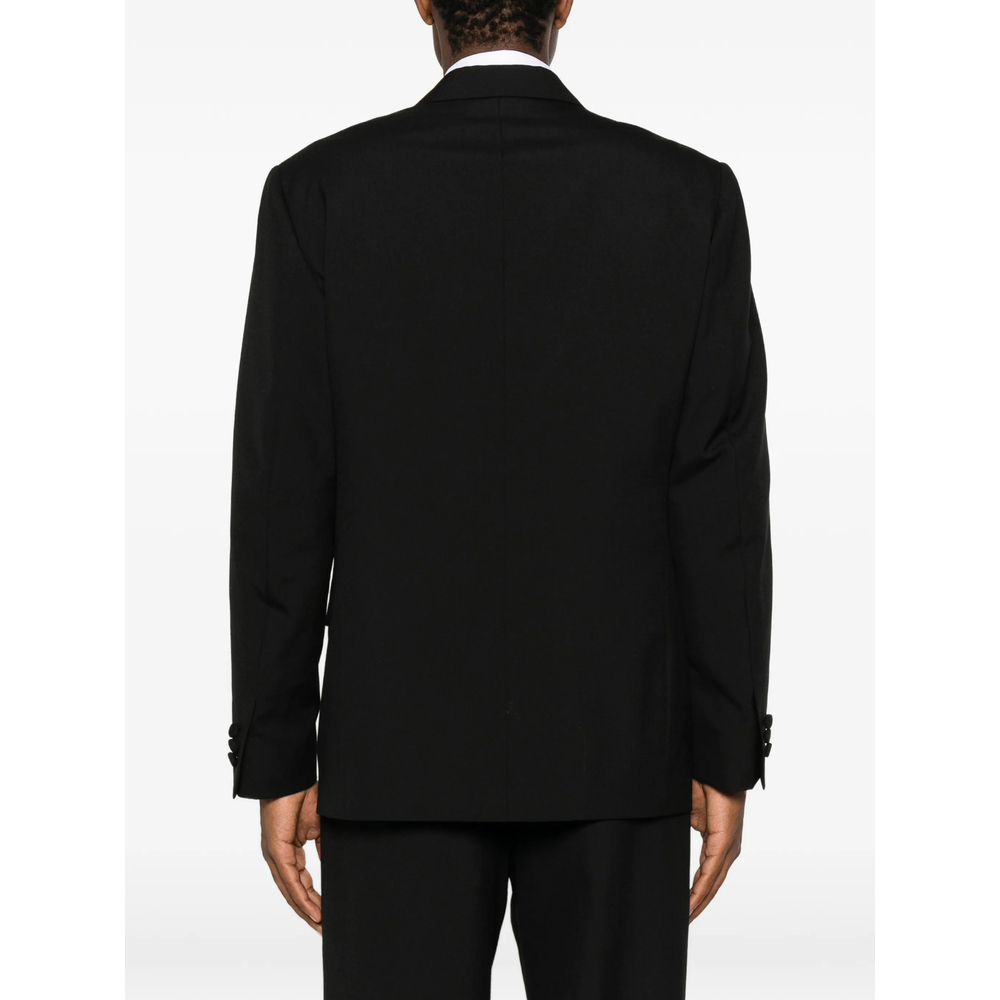 Double-Breasted Peak-Lapel Jacket
