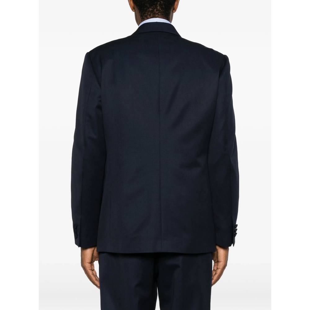 Double-Breasted Peak-Lapel Jacket