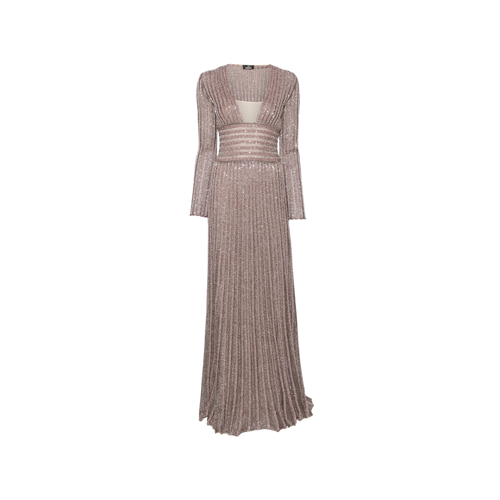 Missoni Sequin-embellished Pleated Maxi Dress