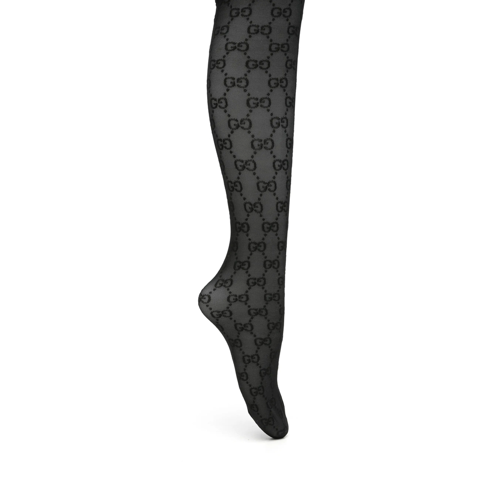 Gucci Monogram-pattern Tights
