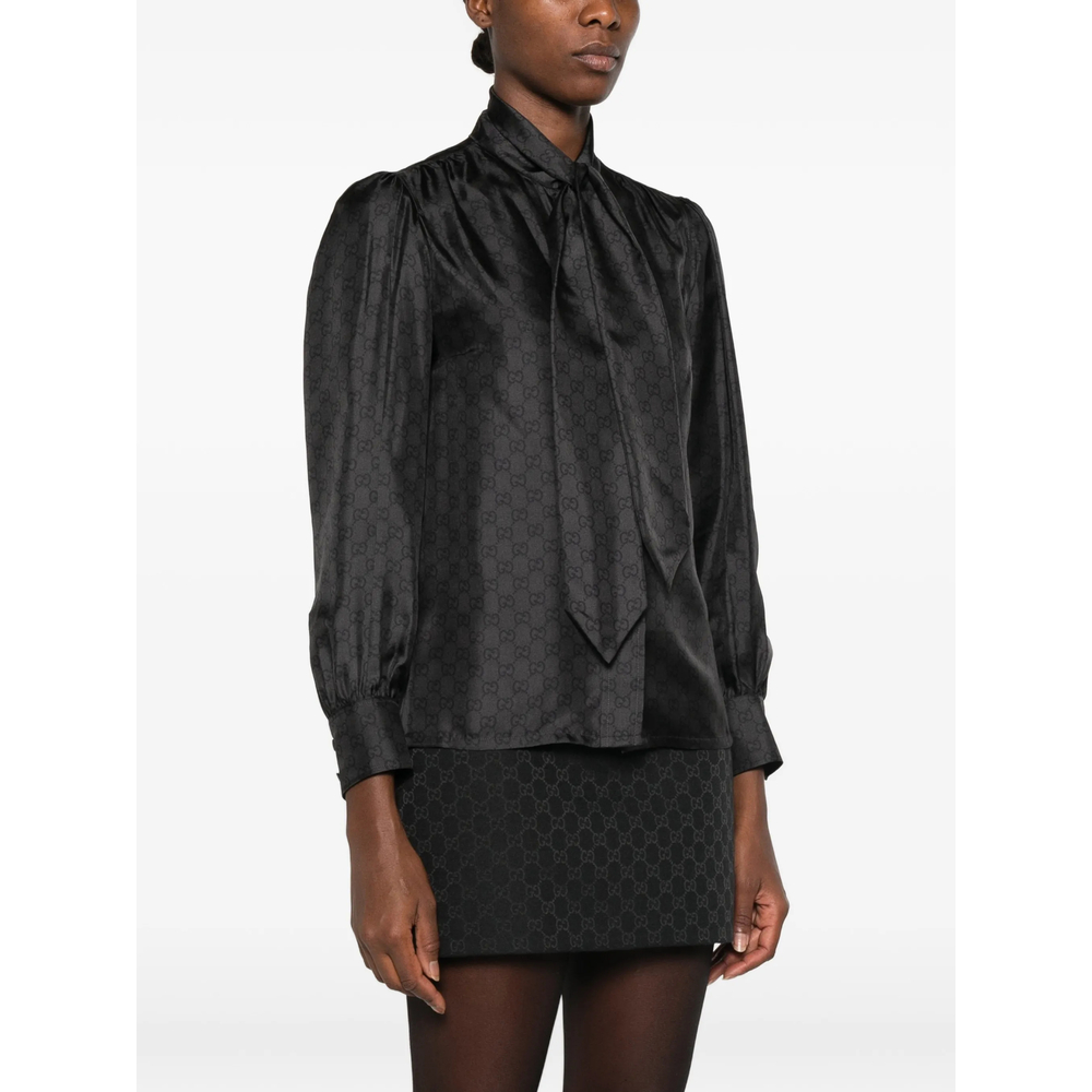 GG Supreme Pussy-Bow Blouse