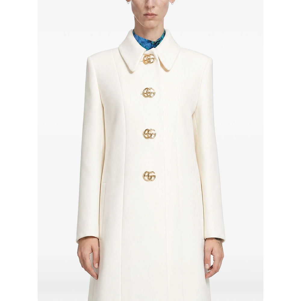 Gucci Double G Wool Coat