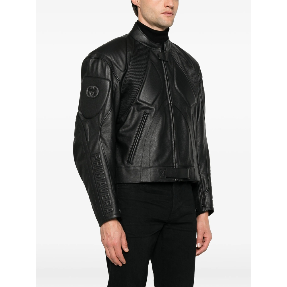 Web-Stripe Interlocking G Jacket