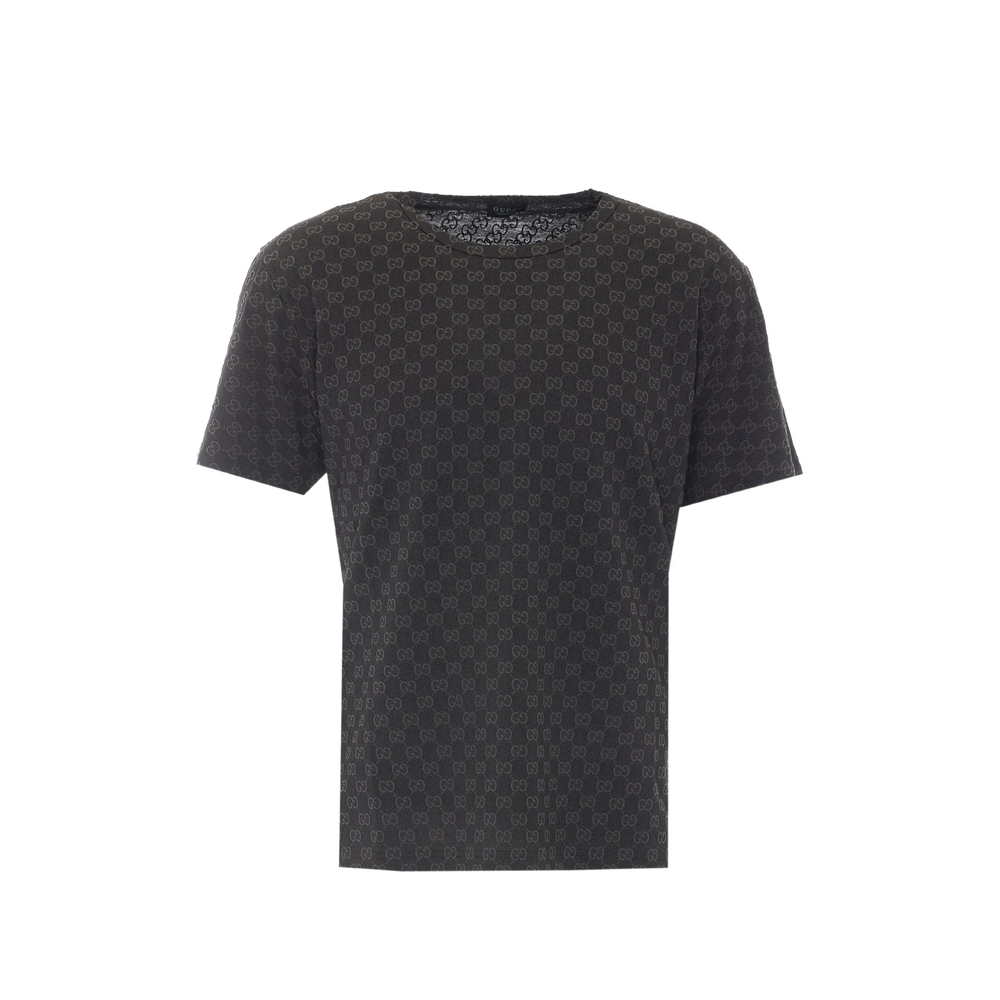 Gucci Printed Cotton Jersey T-shirt