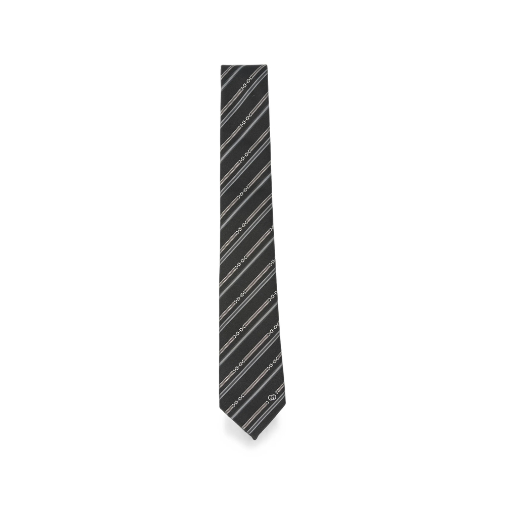 Gucci Interlocking G Horsebit Tie