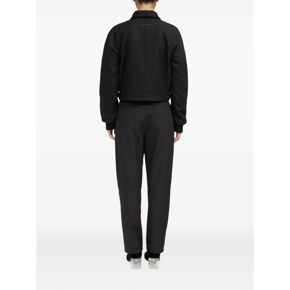 Mm6 Maison Margiela Flap-Pocket Bomber Jacket