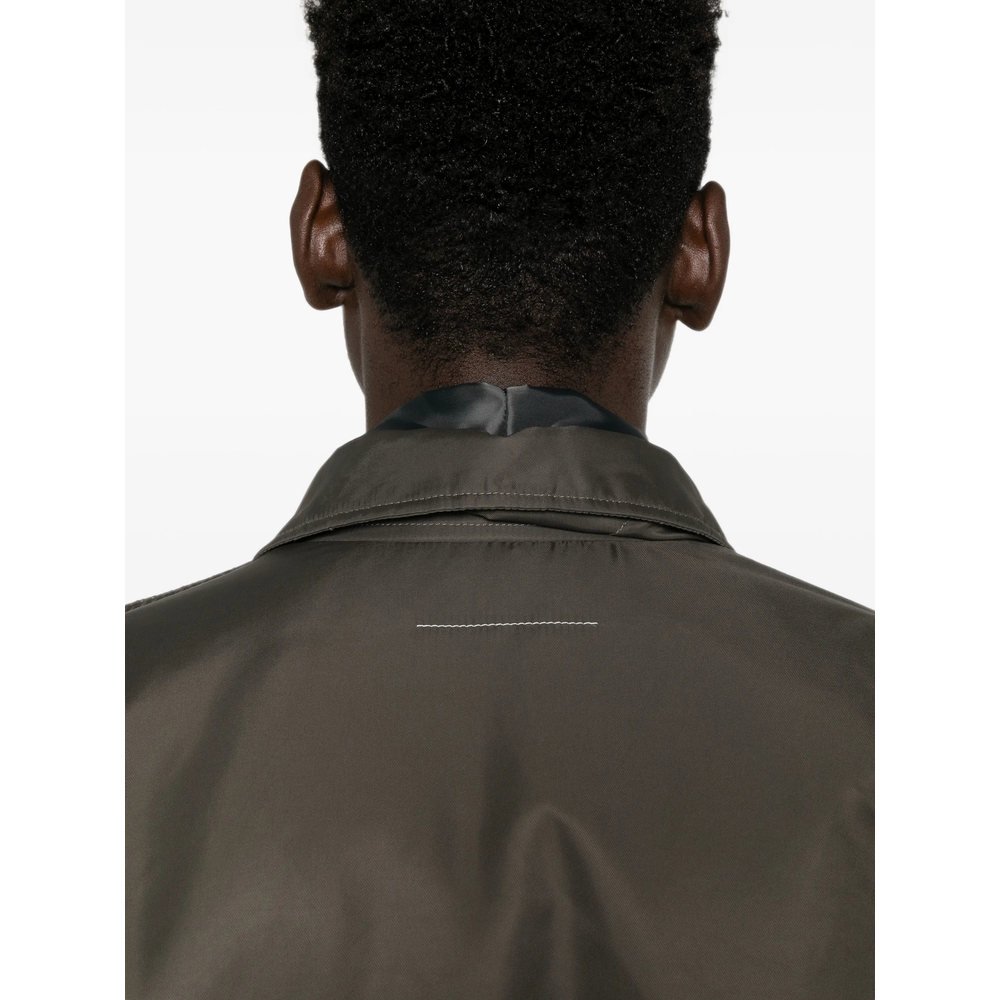 Mm6 Maison Margiela Padded Collar Jacket