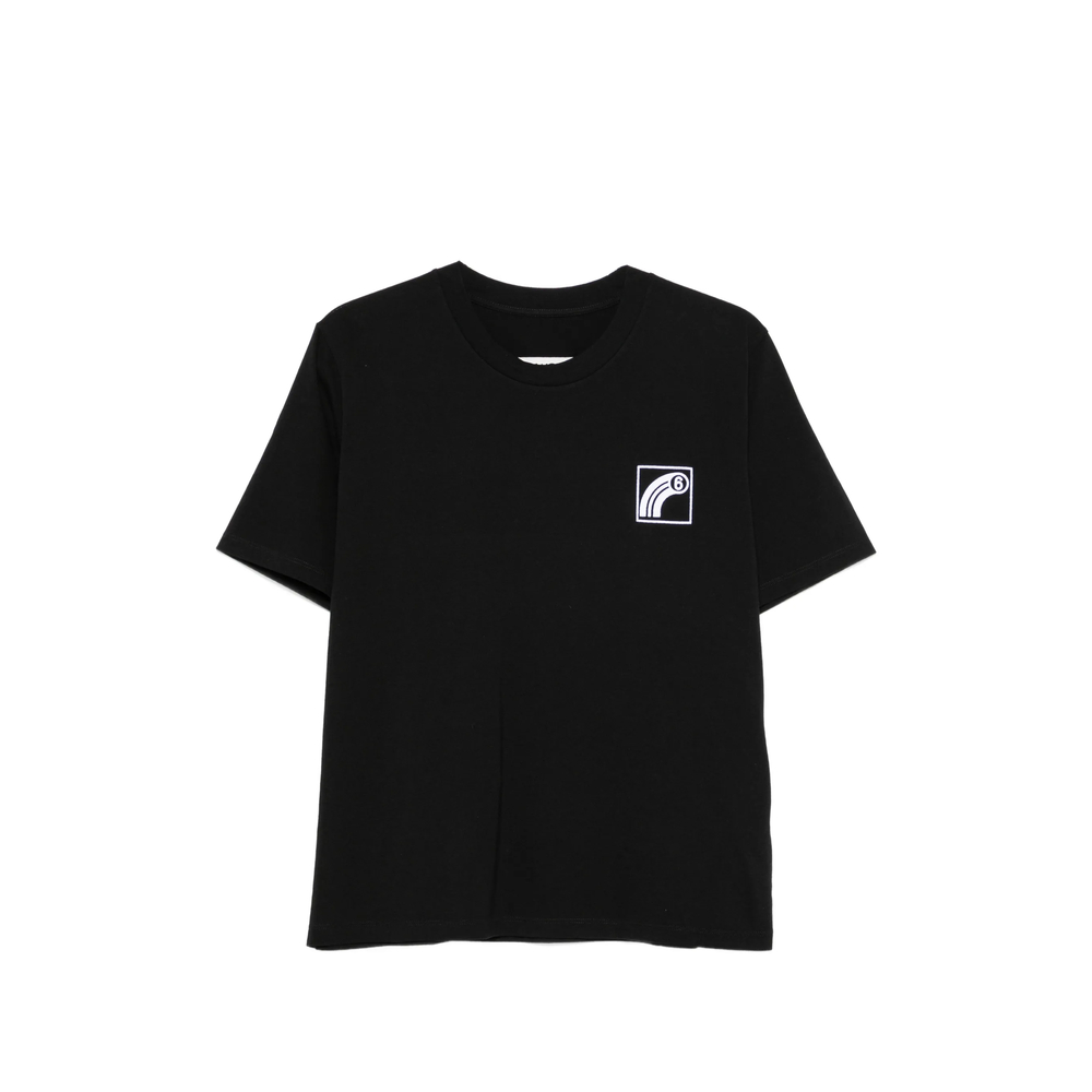 Mm6 Maison Margiela Logo-Print T-Shirt