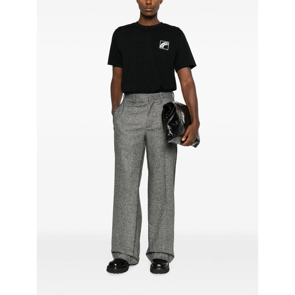Mm6 Maison Margiela Logo-Print T-Shirt