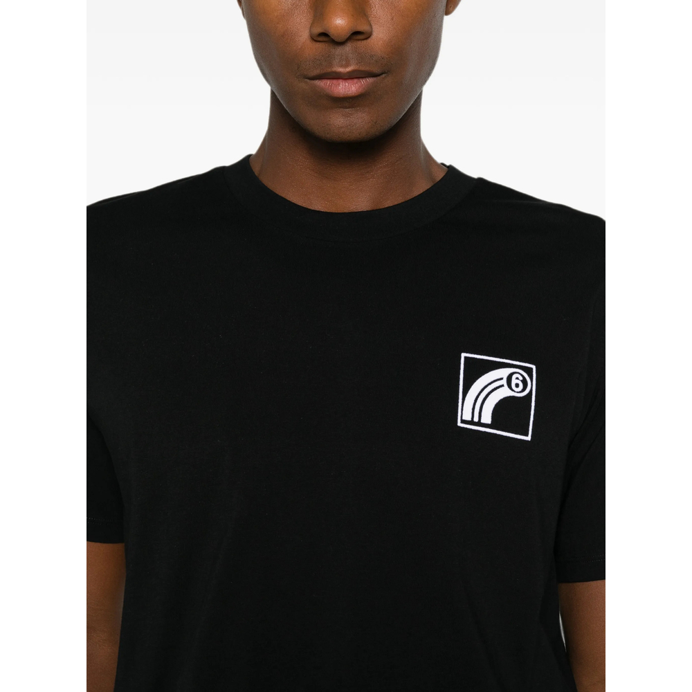 Mm6 Maison Margiela Logo-Print T-Shirt