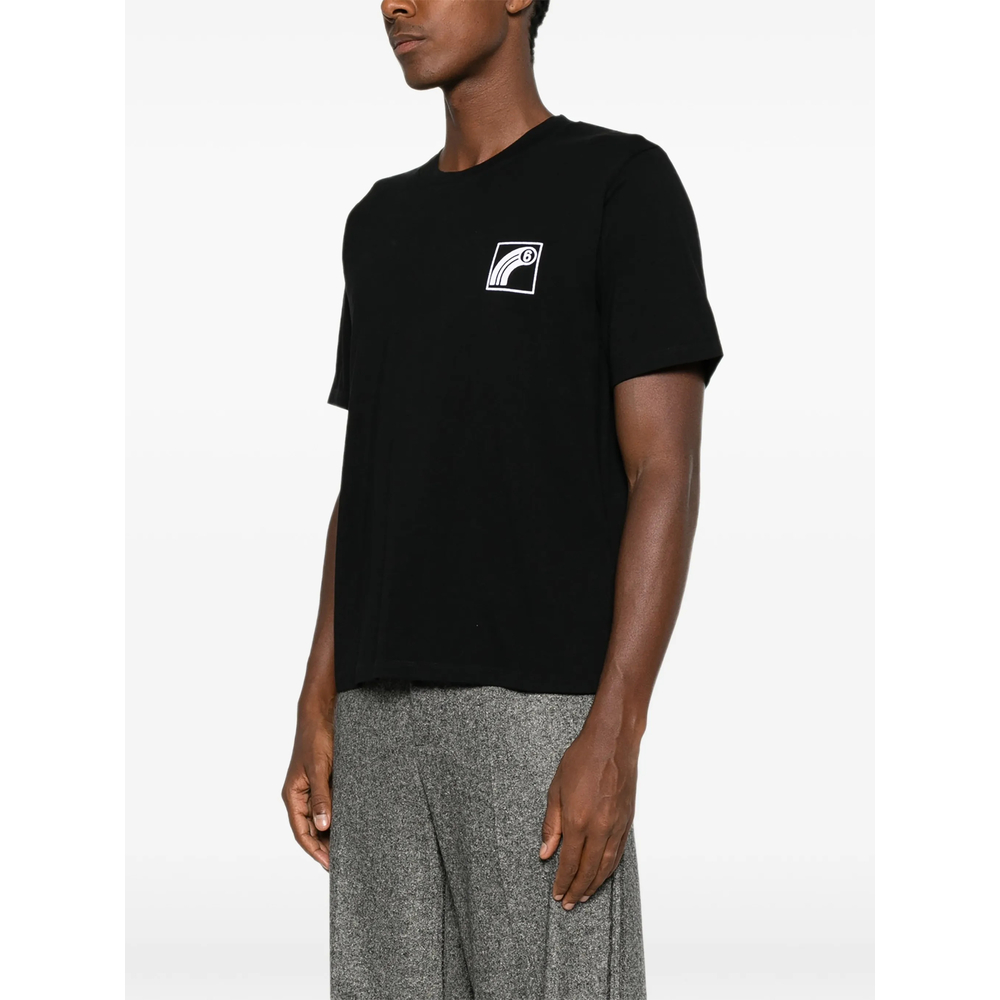 Mm6 Maison Margiela Logo-Print T-Shirt