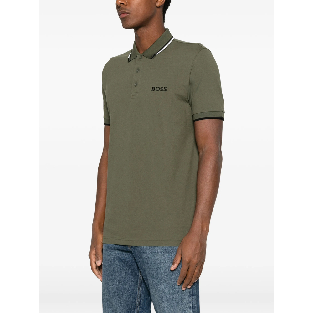 Logo-Print Polo Shirt