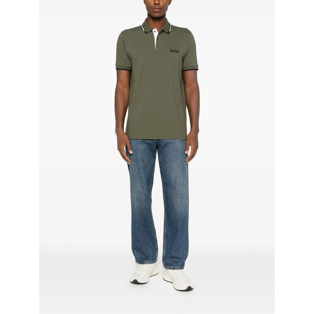 Logo-Print Polo Shirt