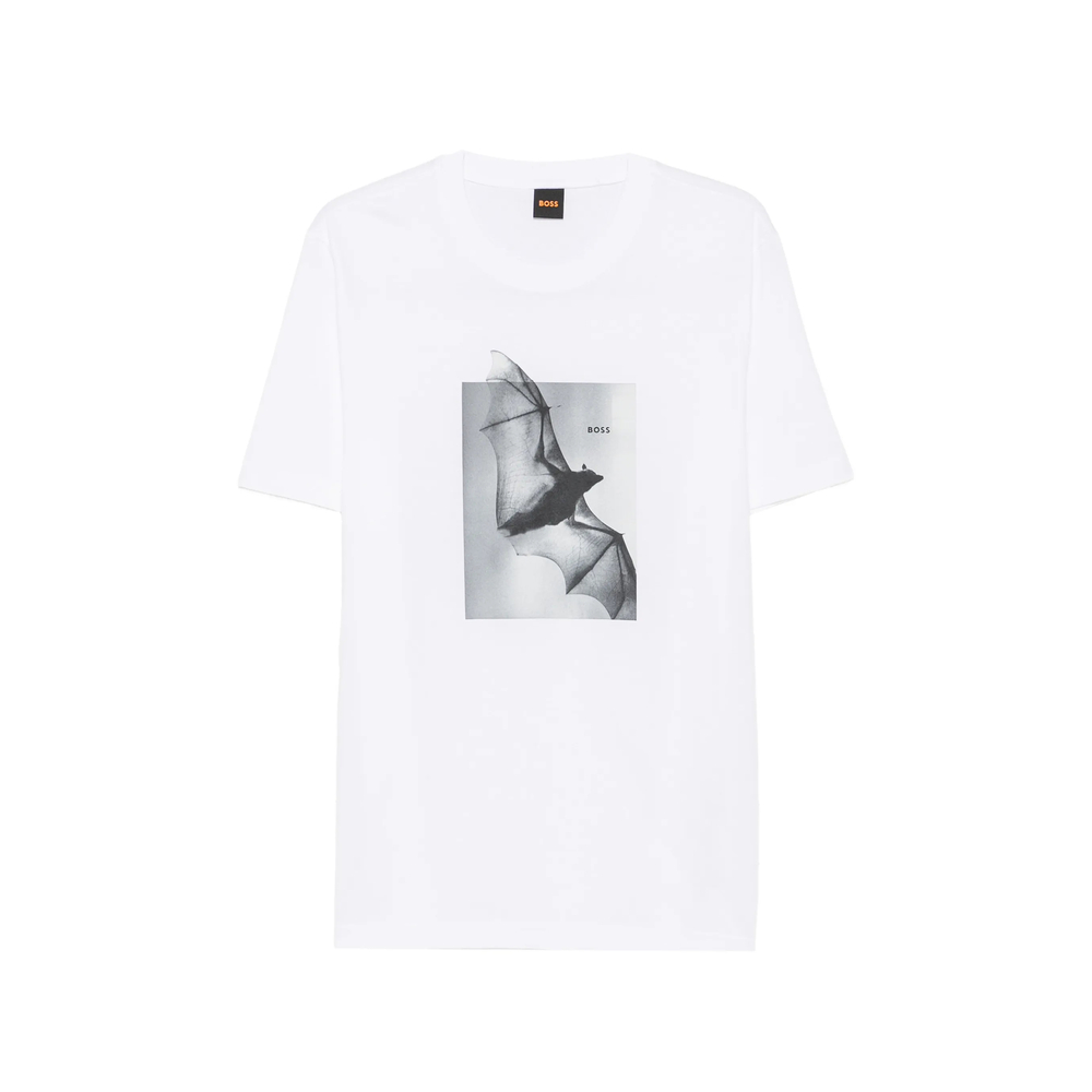 Bat-Print T-Shirt