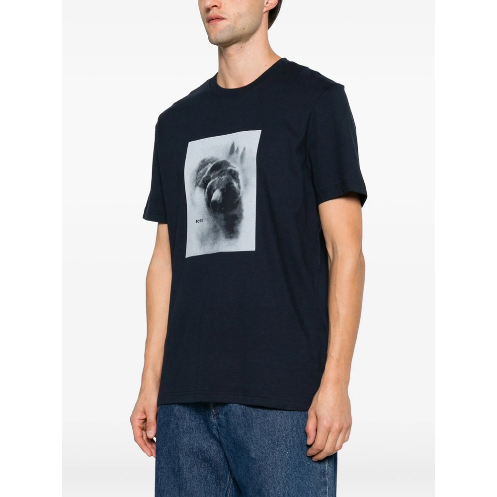 Bear-Print T-Shirt