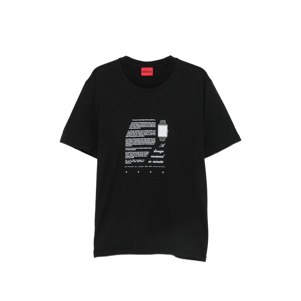 Hugo Devro Graphic-Print Crew-Neck T-Shirt