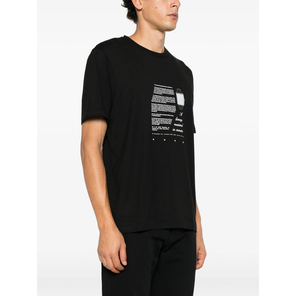 Hugo Devro Graphic-Print Crew-Neck T-Shirt