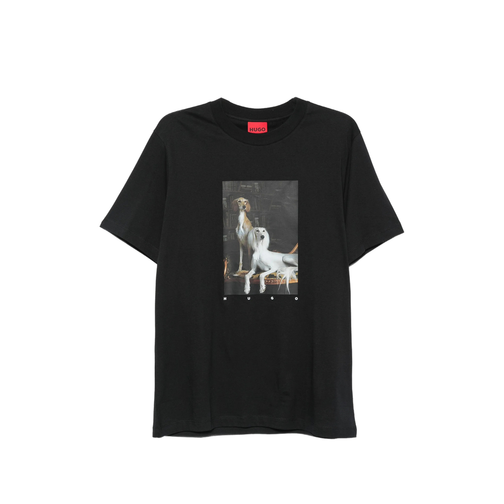 Hugo Daffilo Cotton-Jersey T-Shirt