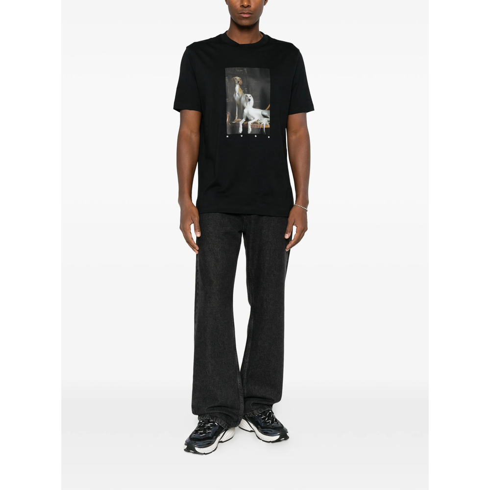 Hugo Daffilo Cotton-Jersey T-Shirt
