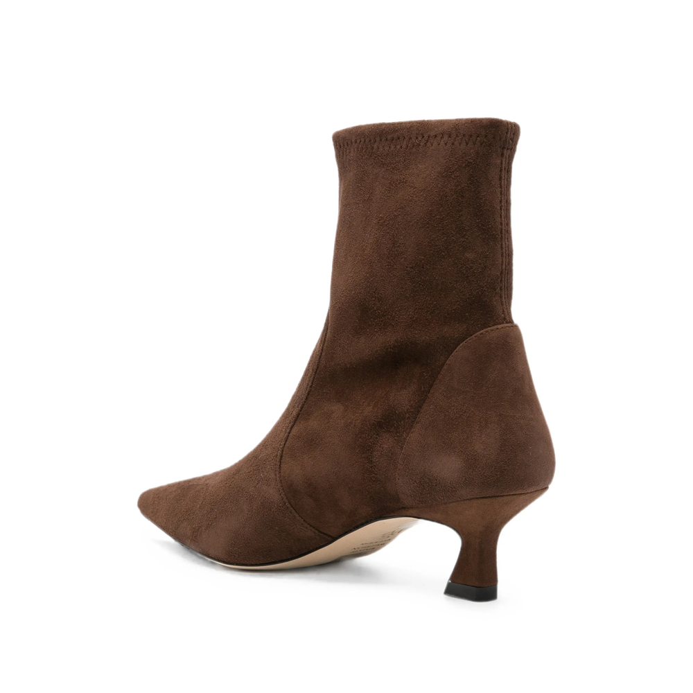 Pointed-Toe Ankle Boots