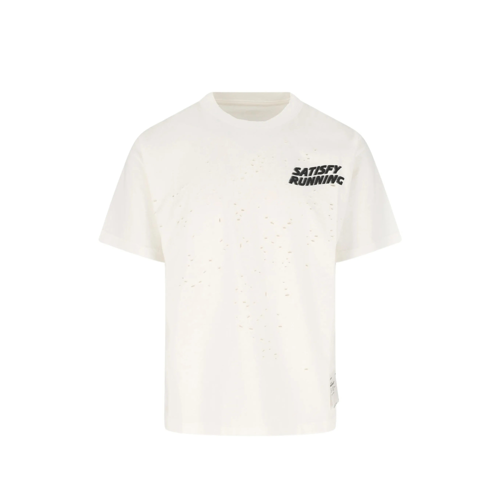 Satisfy Perforated Logo T-shirt