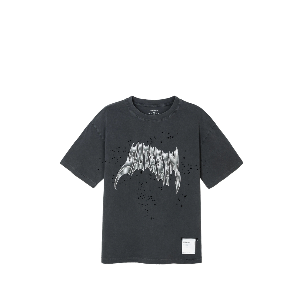 Satisfy Mothtech Logo-print T-shirt In Black