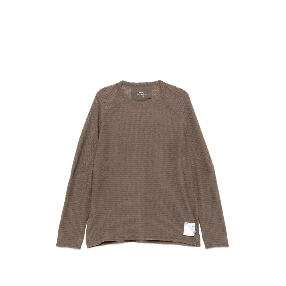 Satisfy Waffle-knit Raglan-sleeve Sweater