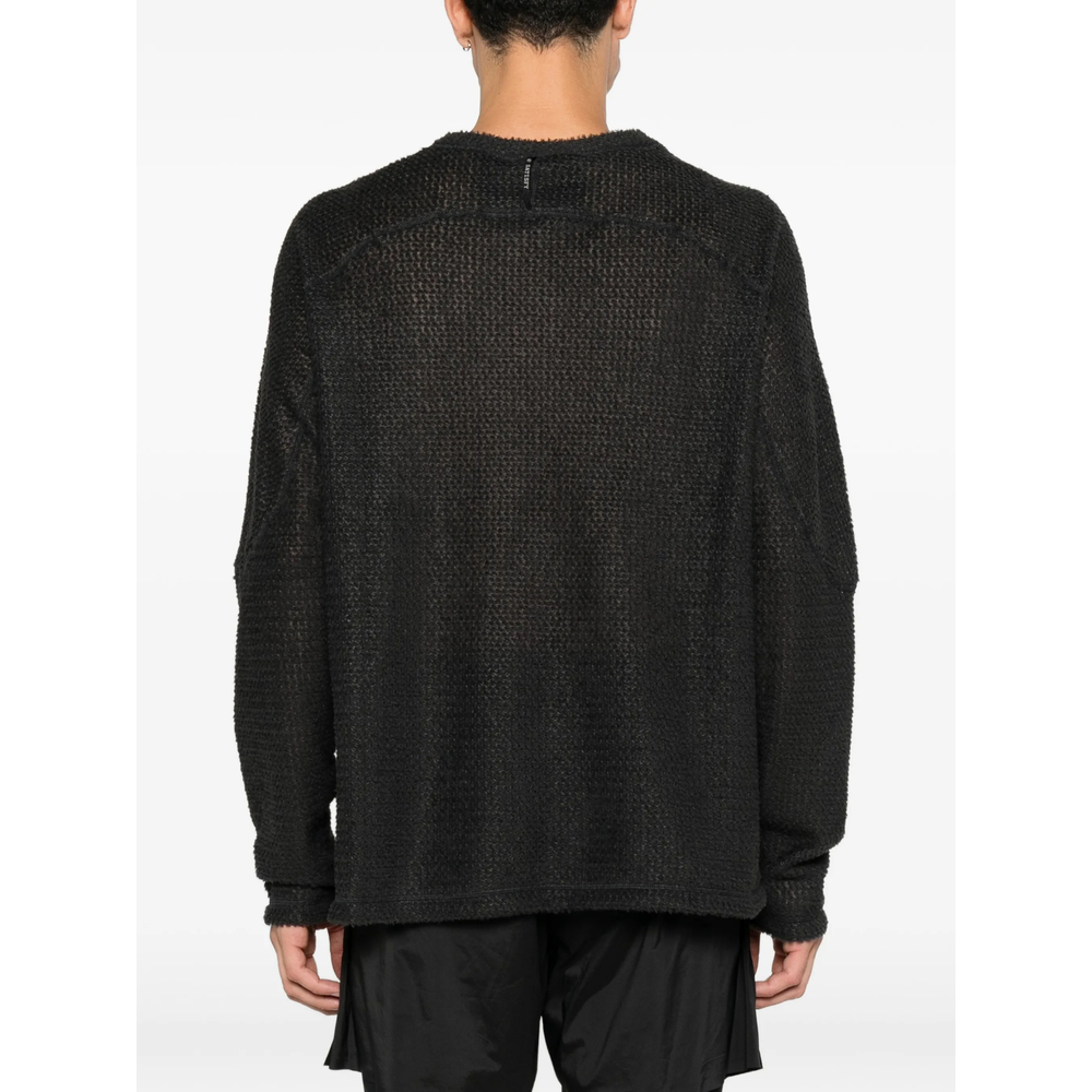 Waffle-Knit Raglan-Sleeve Sweater