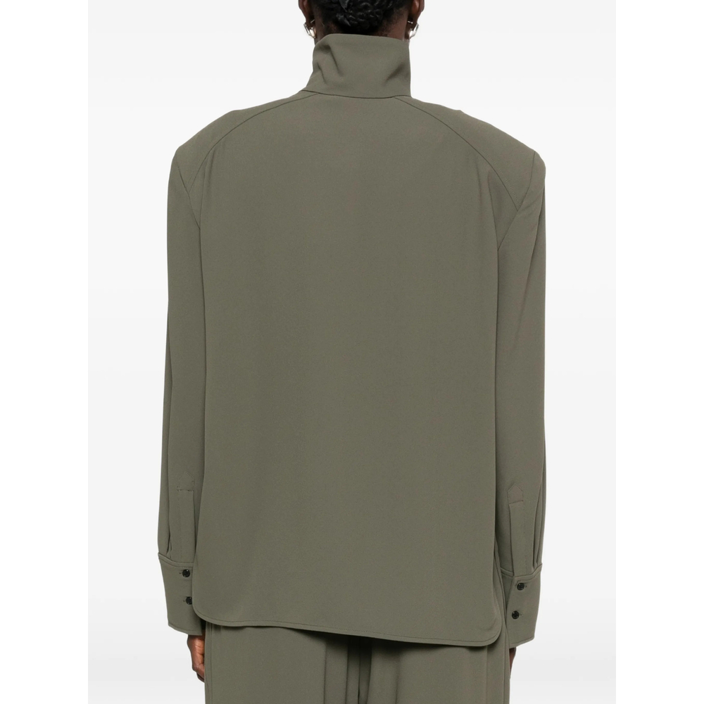 Orbison High-Neck Long-Sleeve Top