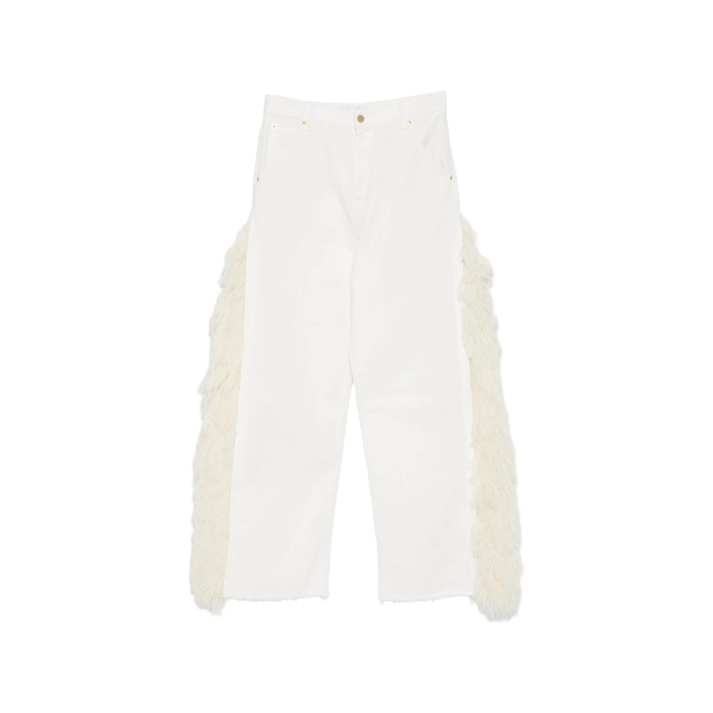 Darkpark Fringed Raw-hem Jeans