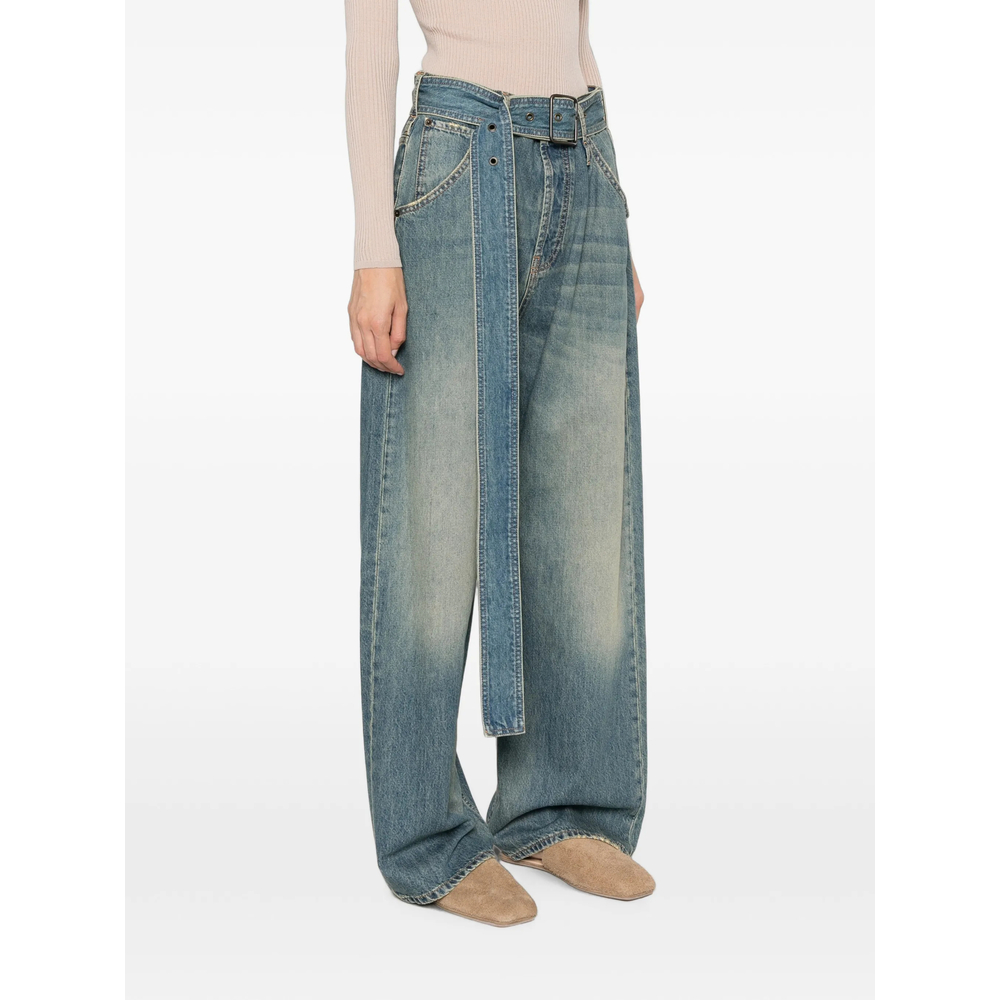 Belted Wide- Leg