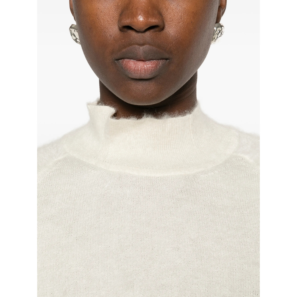Long-Sleeve High-Neck Sweater