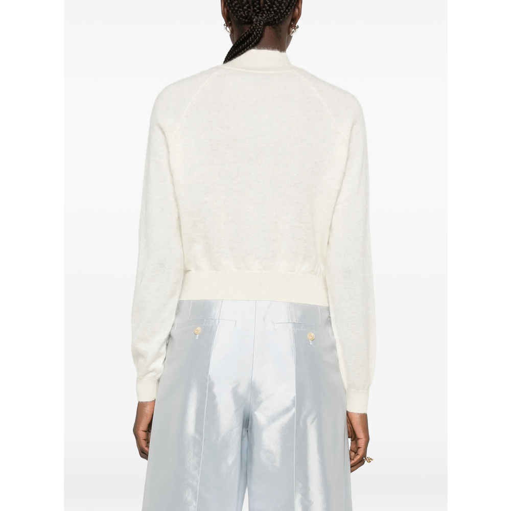 Long-Sleeve High-Neck Sweater