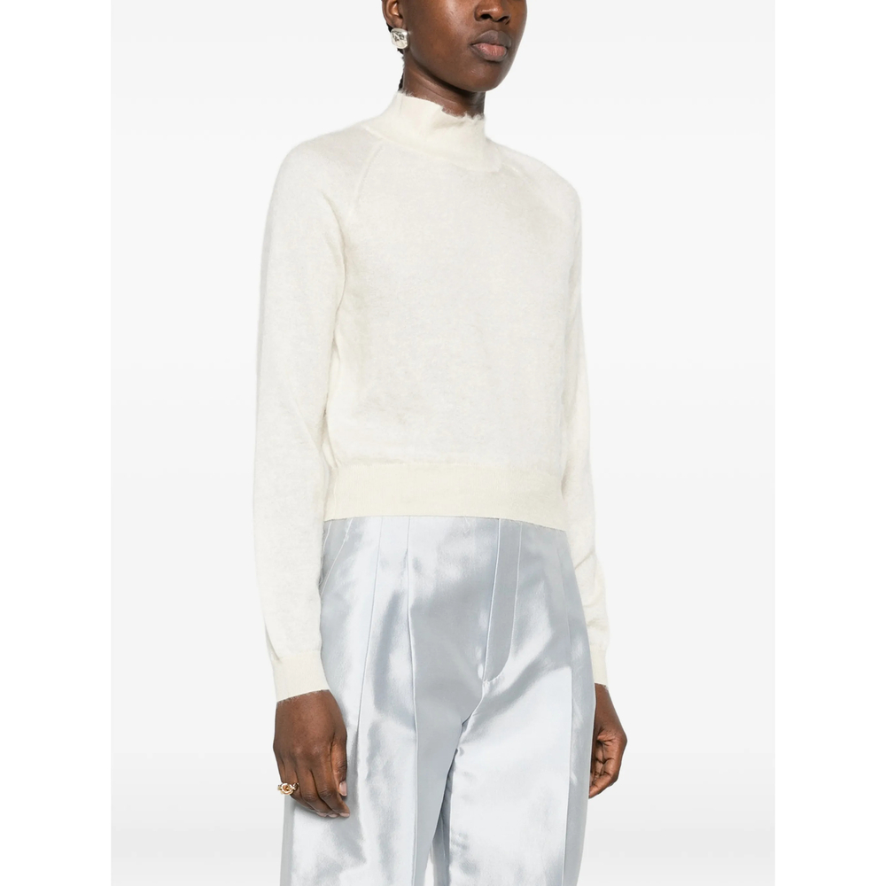 Long-Sleeve High-Neck Sweater