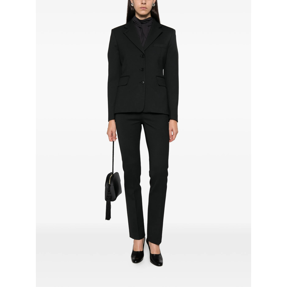 Single-Breasted Tailored Jacket
