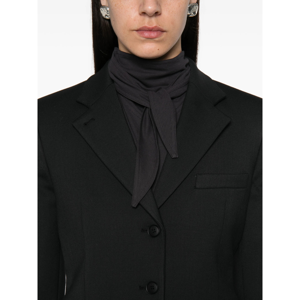 Single-Breasted Tailored Jacket
