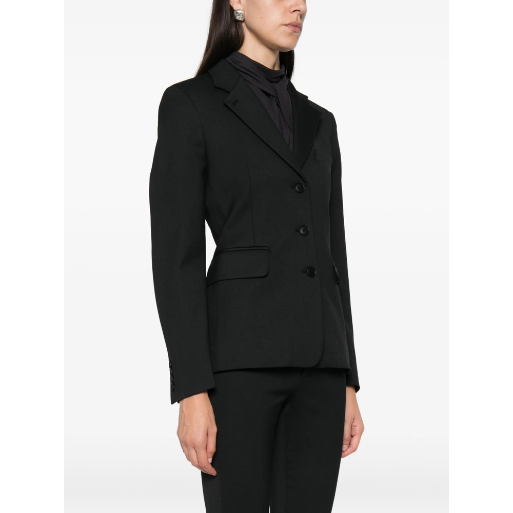 Single-Breasted Tailored Jacket