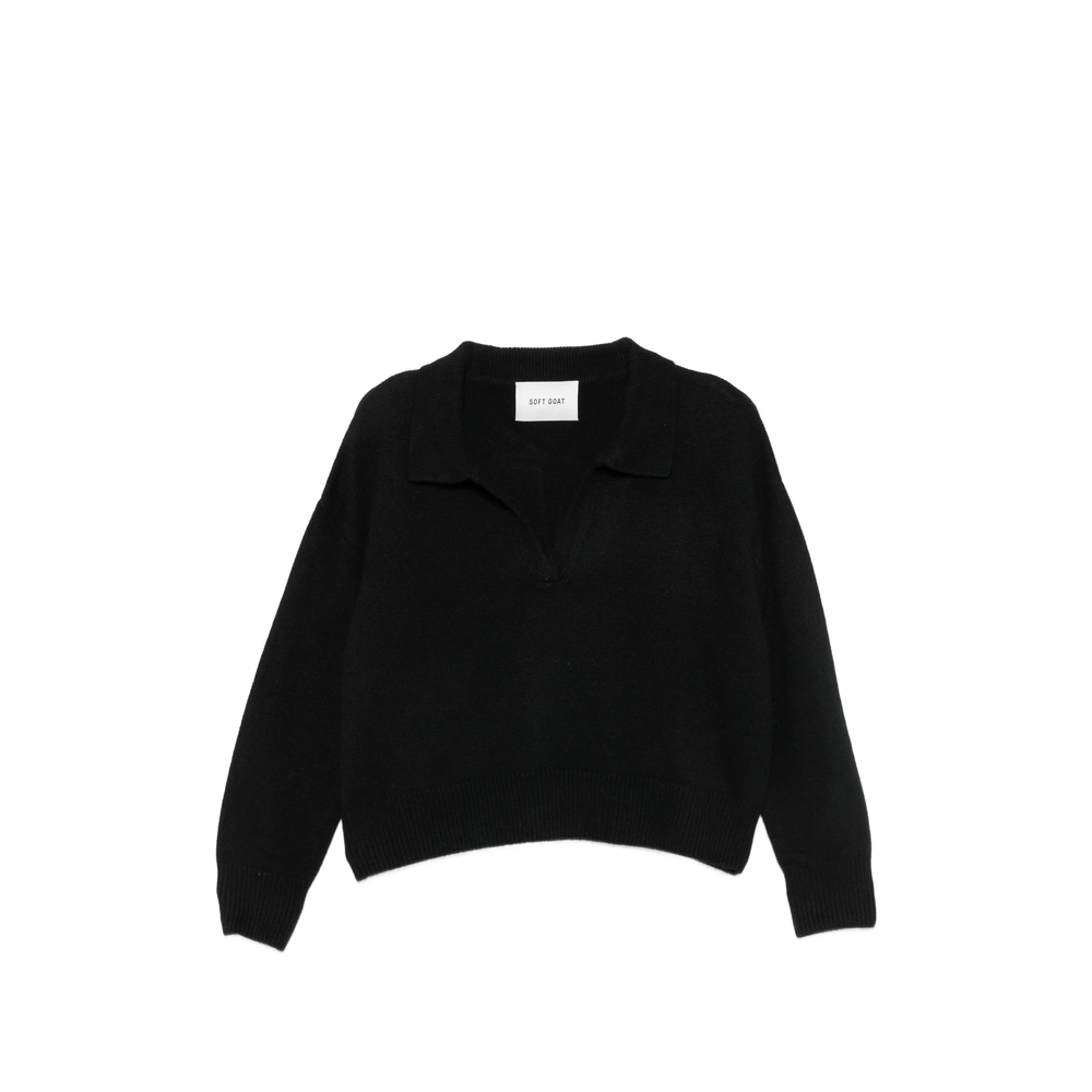 Polo-Collar Sweater