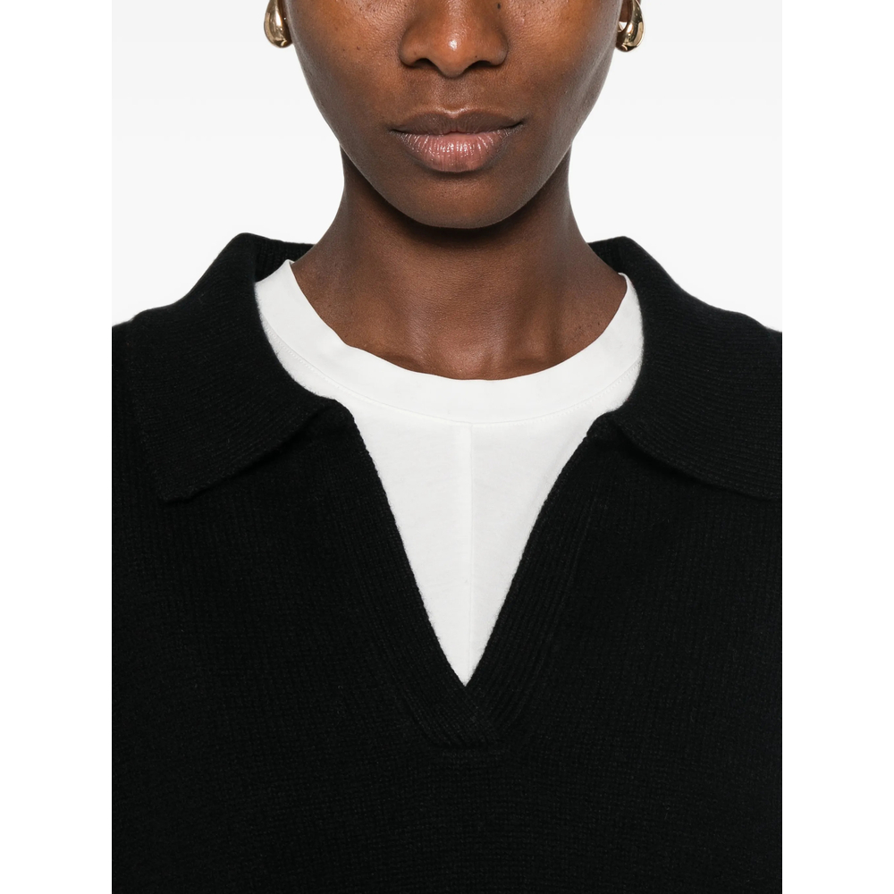 Polo-Collar Sweater