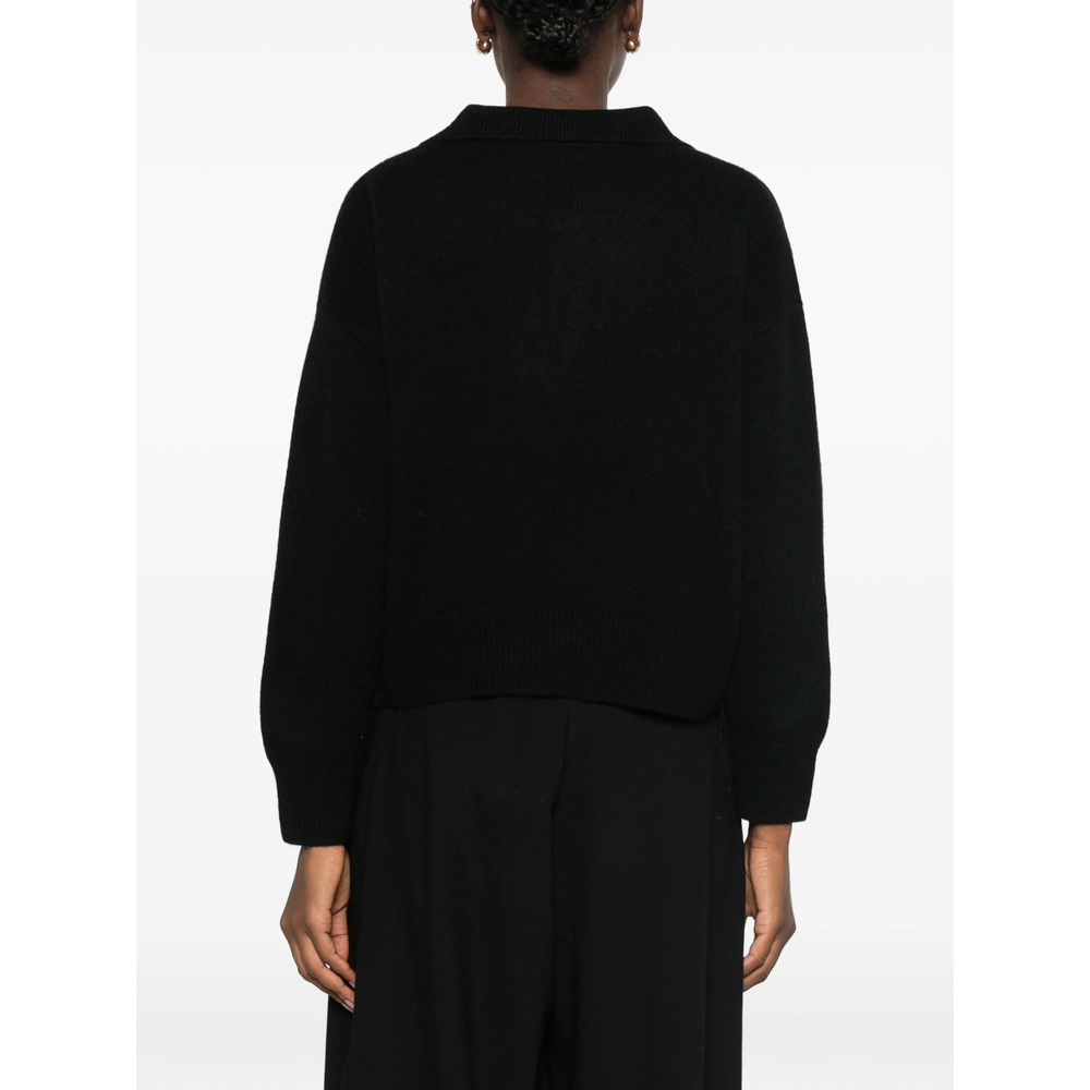 Polo-Collar Sweater