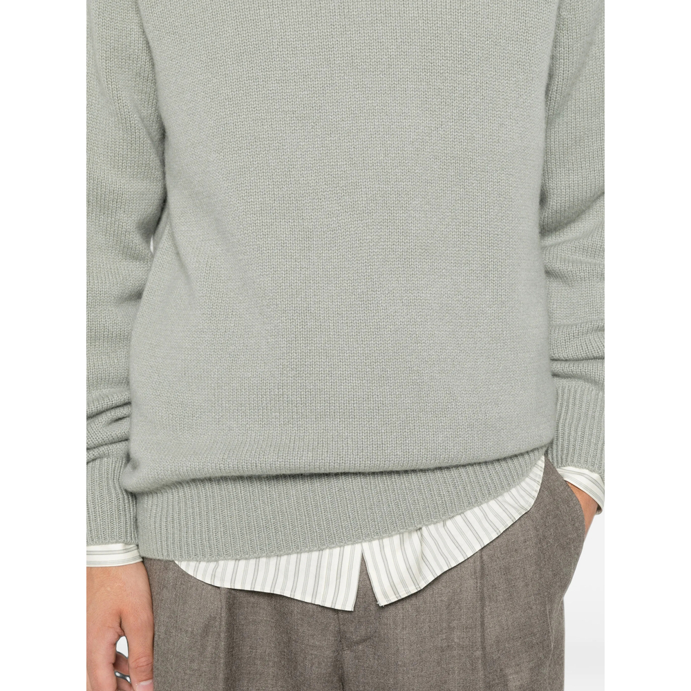 Ribbed-Knit Sweater