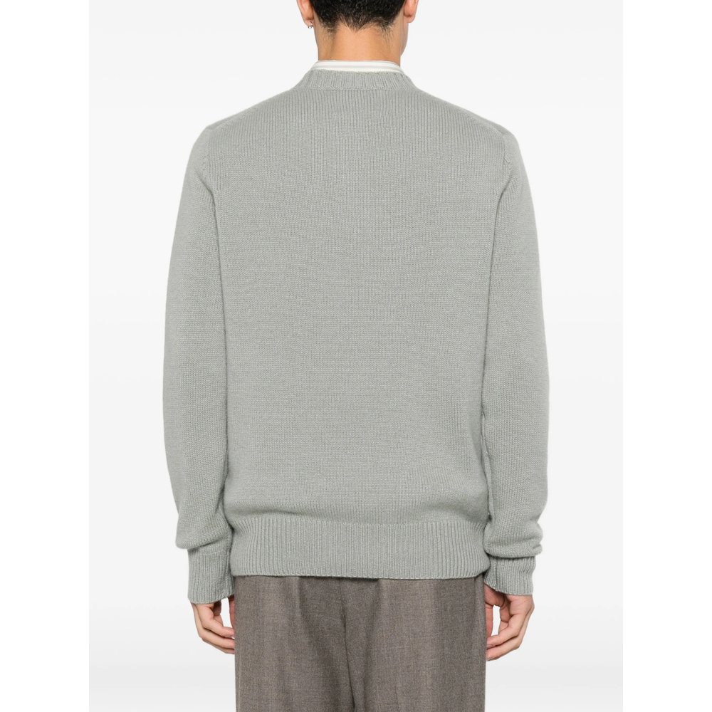 Ribbed-Knit Sweater