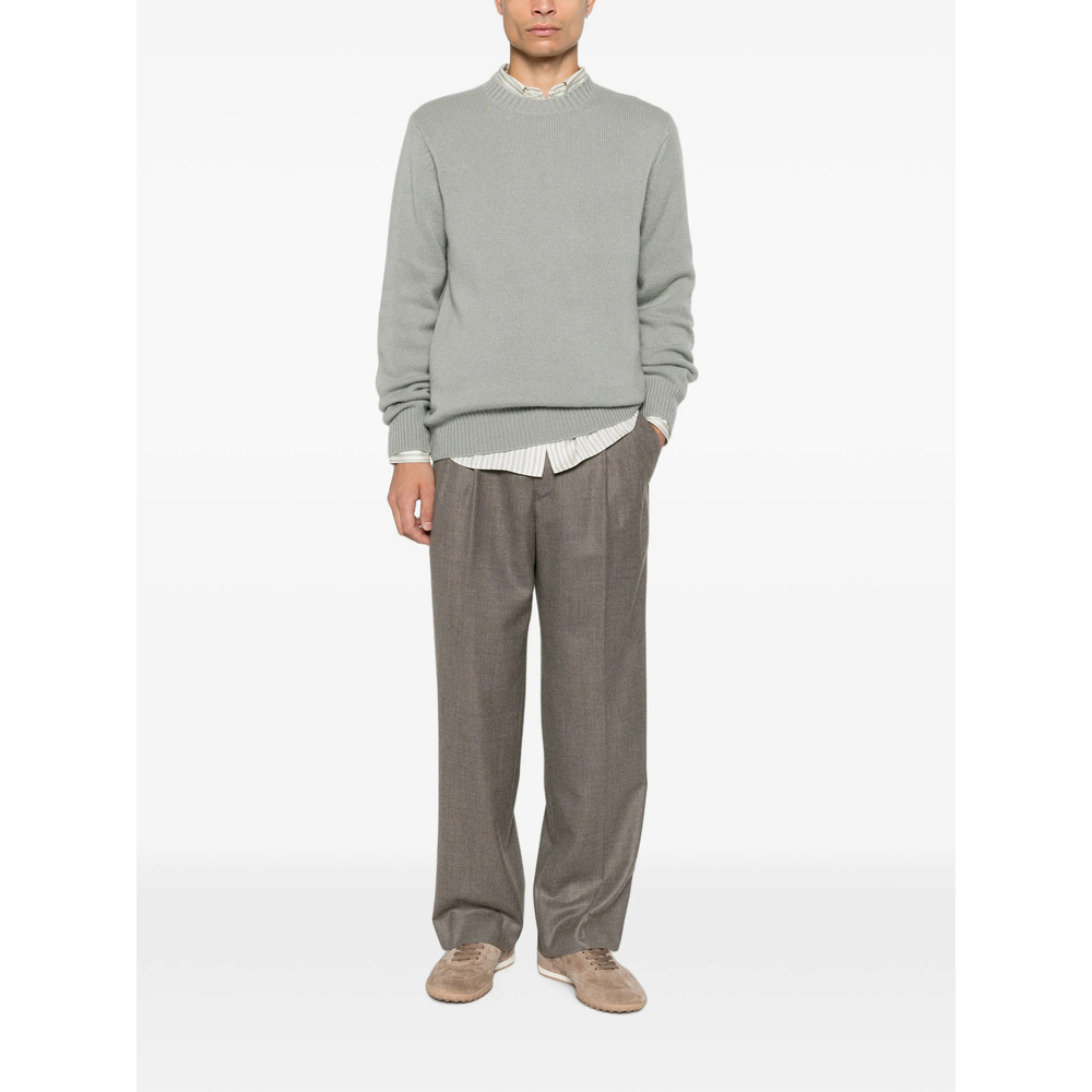 Ribbed-Knit Sweater