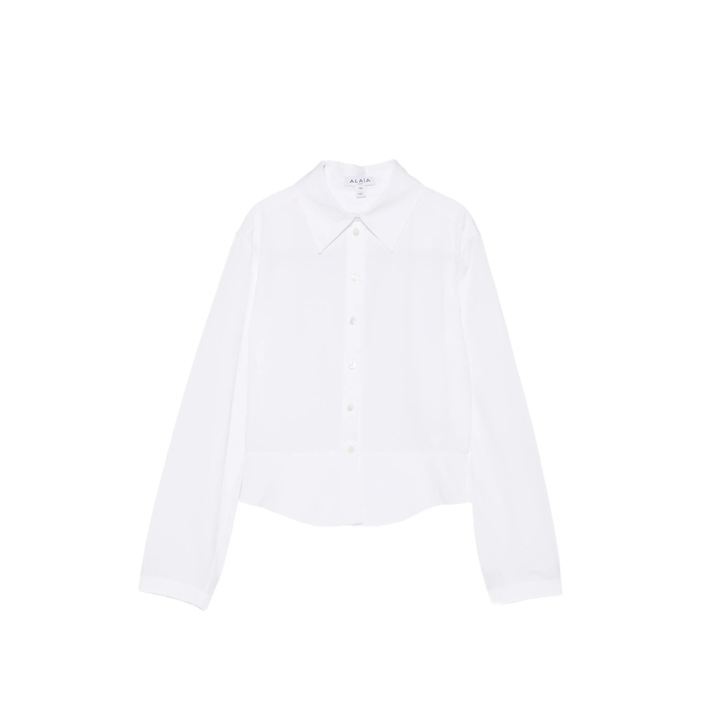 Alaïa Fitted Peplum Shirt